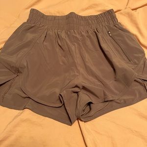 Workout Shorts in Size small. Plum, purple color.